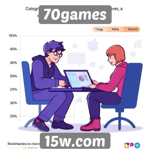 Estatísticas de usuários ativos no 70games