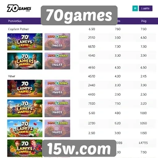 Perspectivas financeiras do site 70games para 2025