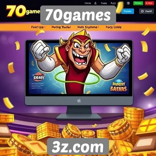 Análise das funcionalidades do site 70games