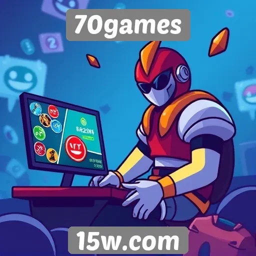 Mecanismos de monetização no site 70games em análise